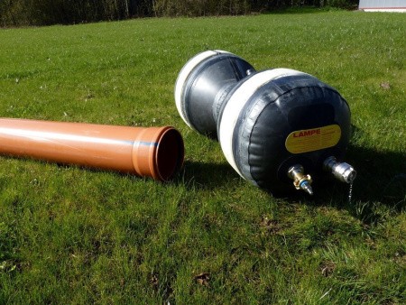 Пневматическое заглушающее перекрытие для проверки стыков на герметичность LAMPE Пневматическое заглушающее перекрытие для проверки стыков на герметичность LAMPE