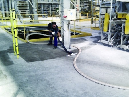 Промышленный пылесос PRO D11PN, применение