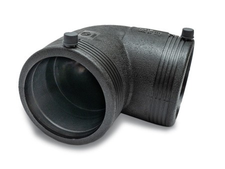 Отвод электросварной 90° PN16 SDR11 PE100 D160 Отвод электросварной 90° PN16 SDR11 PE100 D160